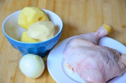 Пирожки на сметане Элеш с курицей - шаг 5 Пирожки на сметане Элеш с курицей - шаг 5