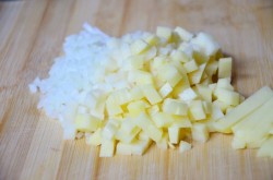 Пирожки на сметане Элеш с курицей - шаг 6 Пирожки на сметане Элеш с курицей - шаг 6