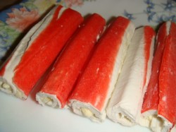 название картинки Крабовые трубочки с сыром