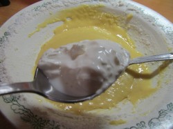 название картинки Мясной фарш в кляре бризоль на сковороде