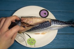 Фаршированная скумбрия в духовке