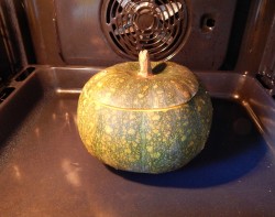 Тыква фаршированная с мясом запеченная в духовке