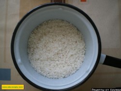 Перец фаршированный рисом и курицей - шаг 3 Перец фаршированный рисом и курицей - шаг 3