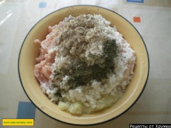 Перец фаршированный рисом и курицей - шаг 5 Перец фаршированный рисом и курицей - шаг 5