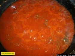 Перец фаршированный рисом и курицей - шаг 9 Перец фаршированный рисом и курицей - шаг 9