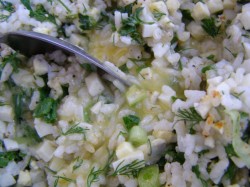 название картинки Фаршированные кальмары с рисом и яйцом