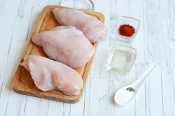 Фаршированные куриные грудки в духовке