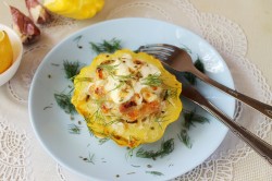 Фаршированные патиссоны