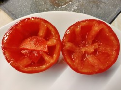 Фаршированные помидоры с сыром в духовке