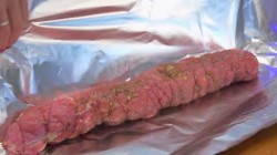 название картинки Фаршированные рулеты с сочной начинкой из нежнейшей свинины