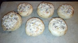 название картинки Фаршированные шляпки шампиньончиков