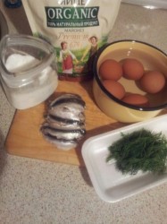 Фаршированные яйца с килькой