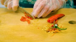 название картинки Фаршированный болгарский перец с капустой на зиму