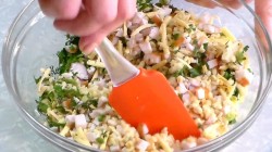 Фаршированный перец с булгуром запечённый под сыром