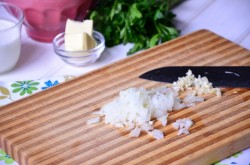 Фетучини с грибами