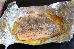 название картинки Филе горбуши запеченное в духовке