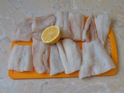 Филе минтая на сковороде