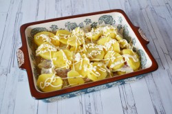 Филе минтая с картошкой в духовке - шаг 9 Филе минтая с картошкой в духовке - шаг 9