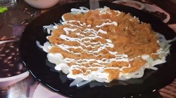 название картинки Французский салат плавленный сыр с майонезом и яйцом