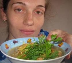 Луковый суп с сыром и гренками