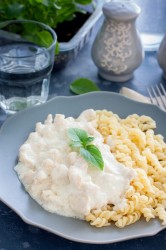 Фрикасе из курицы классический