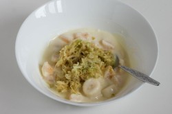 название картинки Фруктовый салат из бананов и яблок