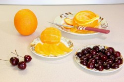 название картинки Фруктовый салат с мягким сыром