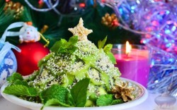 Фруктовый салат Ёлочка - шаг 11