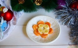 Фруктовый салат Ёлочка - шаг 5