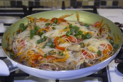 название картинки Фунчоза с грибами