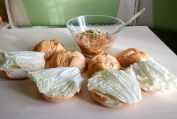 Гамбургер с куриным филе - шаг 12