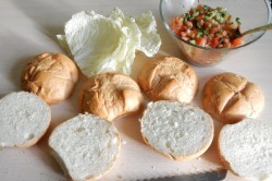 Гамбургер с куриным филе - шаг 10