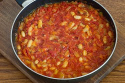 Гарнир из фасоли