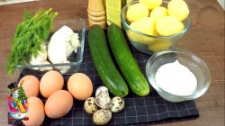 название картинки Гнездо перепёлки салат