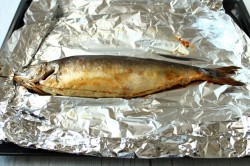 название картинки Горбуша фаршированная запеченная в духовке целиком