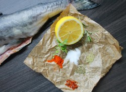 Горбуша на мангале - шаг 2 Горбуша на мангале - шаг 2