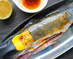 Горбуша на мангале - шаг 6 Горбуша на мангале - шаг 6