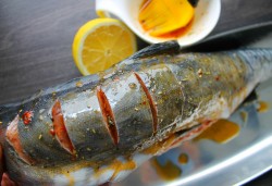 Горбуша на мангале - шаг 7 Горбуша на мангале - шаг 7