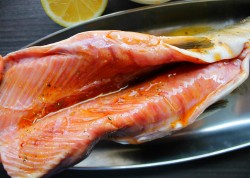 Горбуша на мангале - шаг 8 Горбуша на мангале - шаг 8