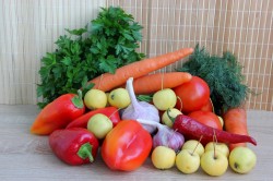 название картинки Аджика перец болгарский чеснок с ранетками на зиму