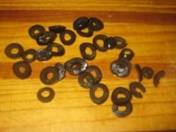 Гороховая каша с огурцами и морковью