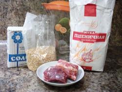 Гороховый суп на мясном бульоне по-фински