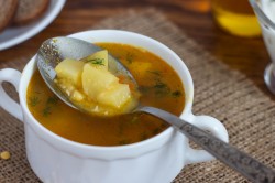 Гороховый суп без мяса