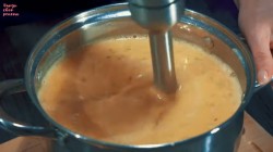 Гороховый суп-пюре с сырокопченой колбасой - шаг 10 Гороховый суп-пюре с сырокопченой колбасой - шаг 10