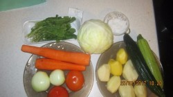 Горячая овощная закуска