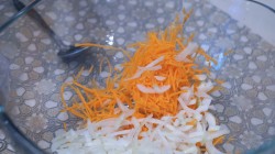 Горячая закуска из баклажан с морковью по-корейски