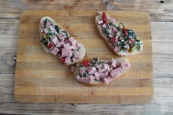 название картинки Горячие бутерброды на сковороде