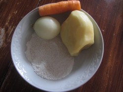 Горячие бутерброды с картошкой - шаг 1 Горячие бутерброды с картошкой - шаг 1