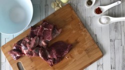 Говядина с грибами в духовке