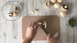 Говядина с грибами в духовке